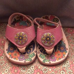 Poppy Troll Light-Up Flip Flops